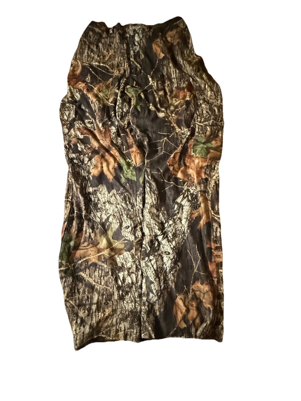 Gamehide Hunting Hush Hide Cargo Pants Sz Medium Mossy Oak Camo Lined Ankle Zip